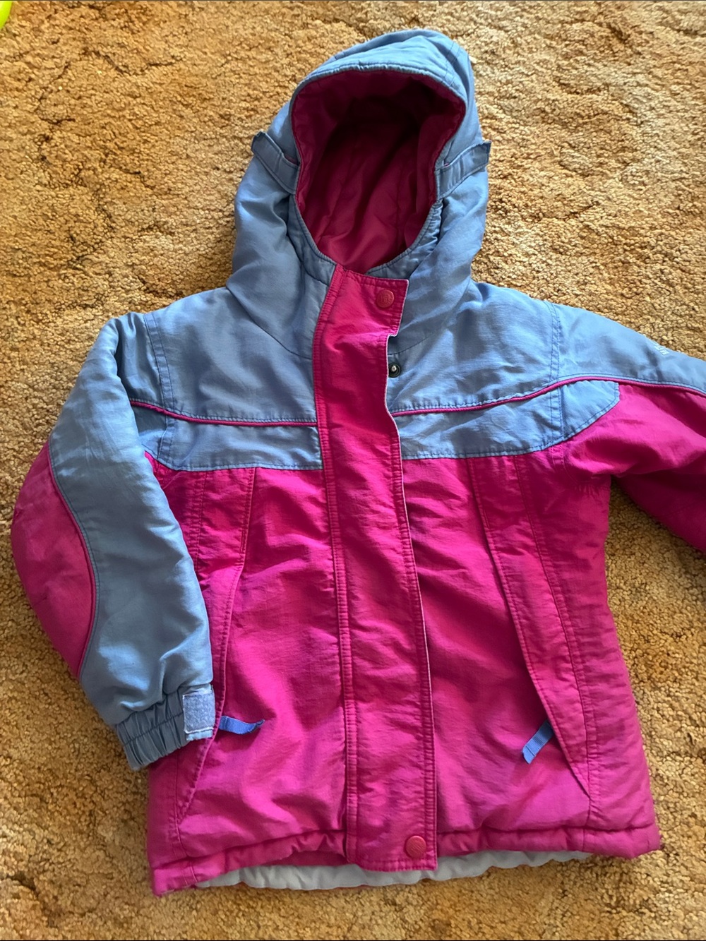 GUC - Columbia Two-Tone Pink and Dusty Blue Winter Jacket